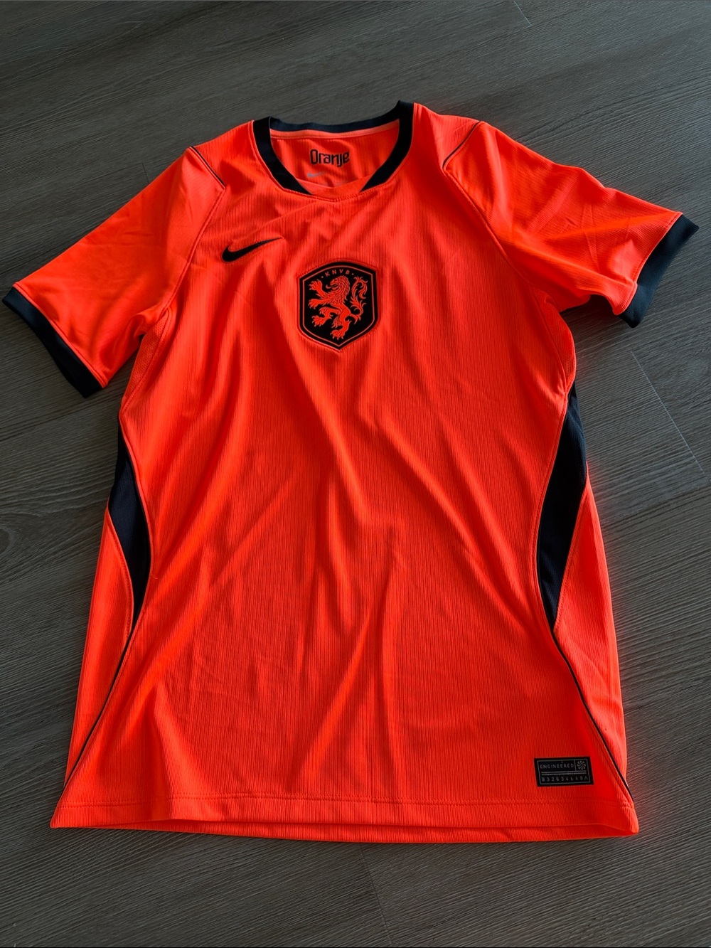 Nike Men’s Netherlands Jersey with Black Trim
